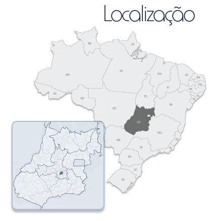 Bandeira de Goiás Mapa de Goiás B - OpenDream